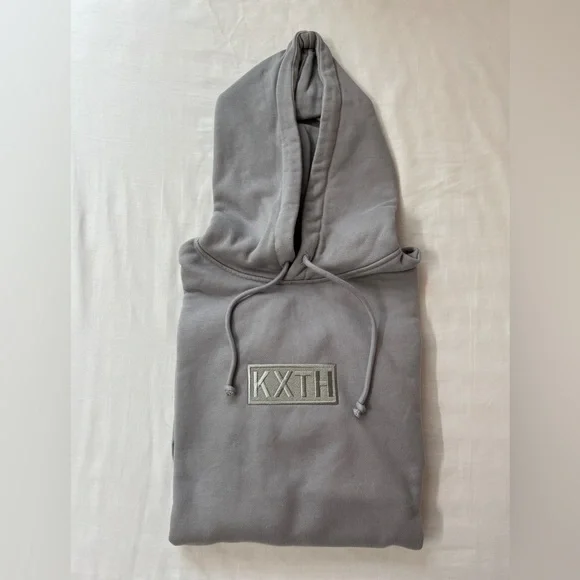 トップス KITH Cyber Monday box logo hoodie KITH CYBER MONDAY HOODIE BIRCH COLORWAY Xxl BOX LOGO 2022